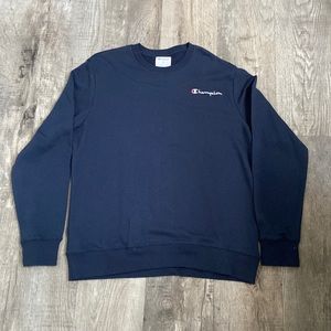 Navy Blue Champion Long Sleeve Shirt